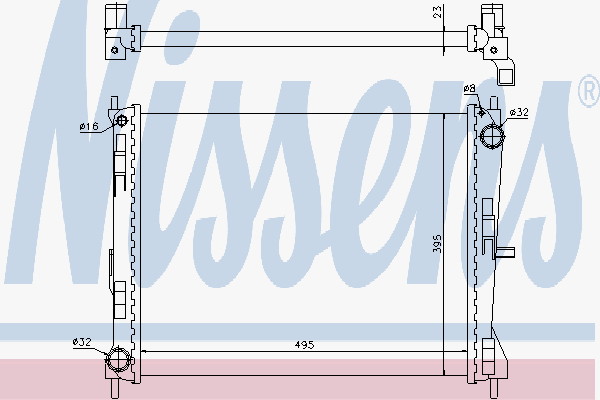 Radiator Renault Clio 1.2-1.4