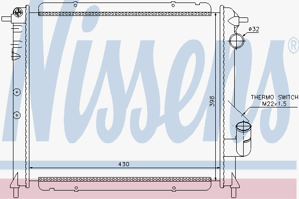 Radiator Renault Express Ii 1,