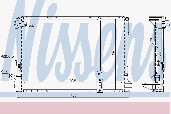 Radiator Renault Espace 2,2 Tu