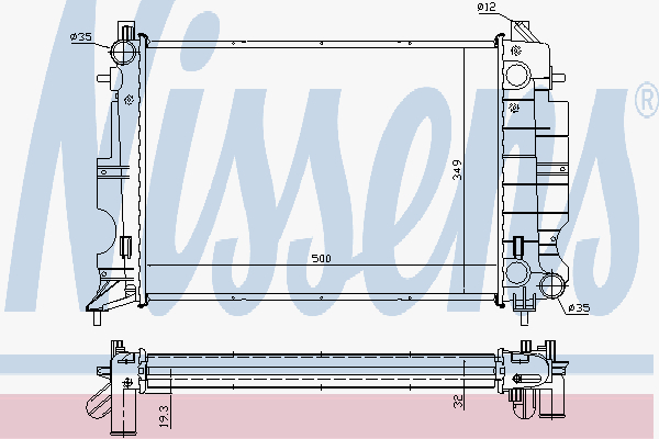 Radiator Saab 900 Iii 2,0 I 16