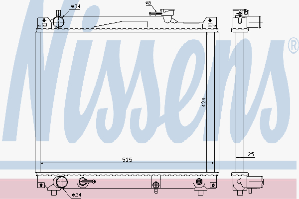 Radiator Suzuki Vitara 2.0 Aut