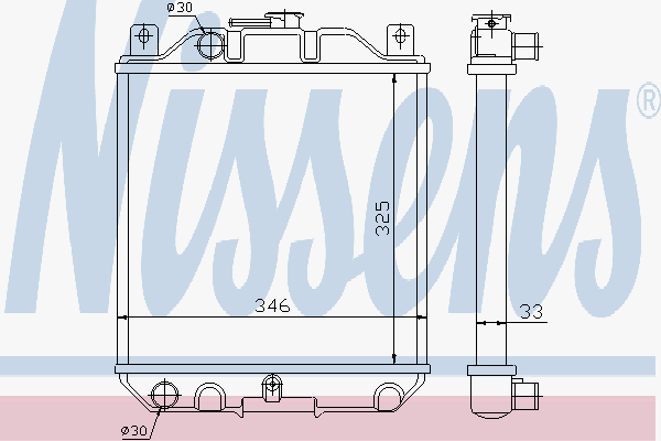 Radiator Suzuki Swift 1,3 Gti