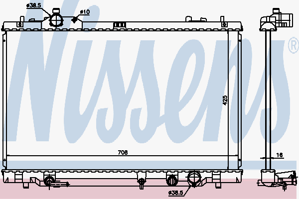 Radiator Lexus Ls600H
