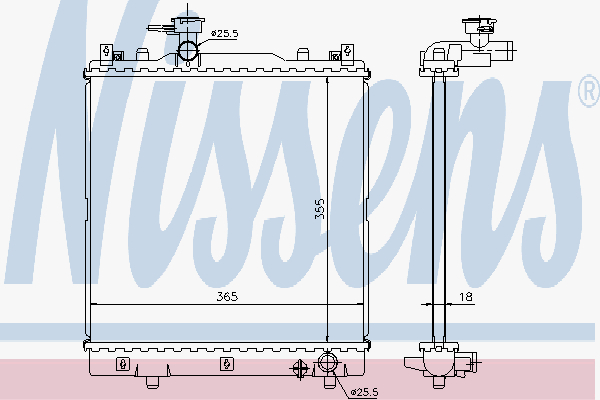 Radiator Suzuki Alto 1.1 02-