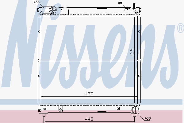 Radiator Suzuki Samurai Td 01-