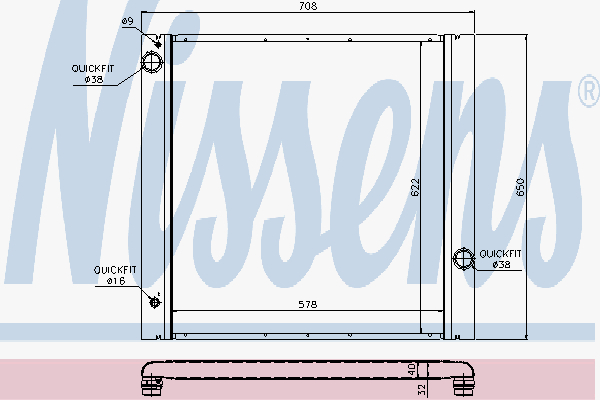 Radiator Range Rover Iii 4,4 0