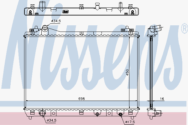 Radiator Suzuki Grand Vitara 2