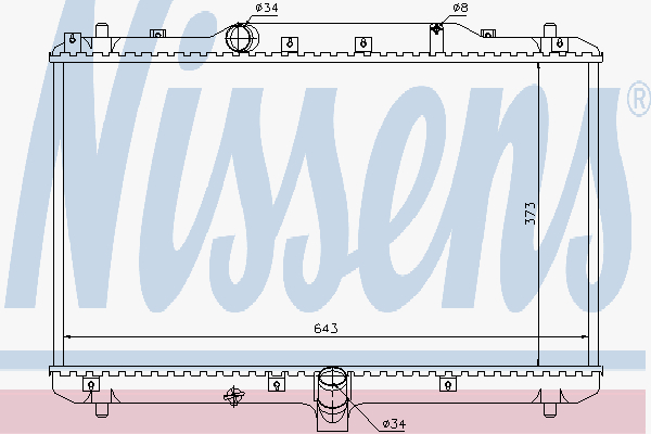 Radiator Suzuki Sx4 1.6 D 1.9