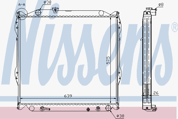 Radiator Toyota Land Cruiser K