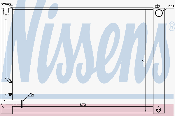 Radiator Lexus Rx330 Aut 03-