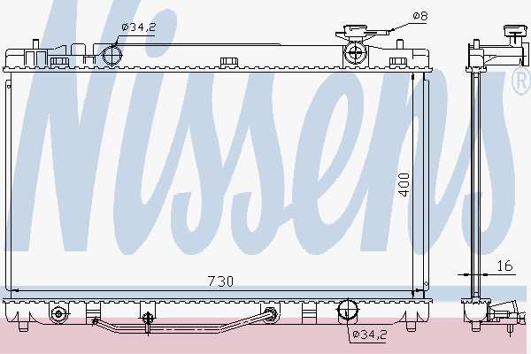 Radiator Toyota Camry Hybrid 2
