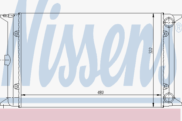 Radiator Vw Golf Diesel 1500