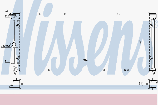 Radiator Vw Passat 1600 Diesel