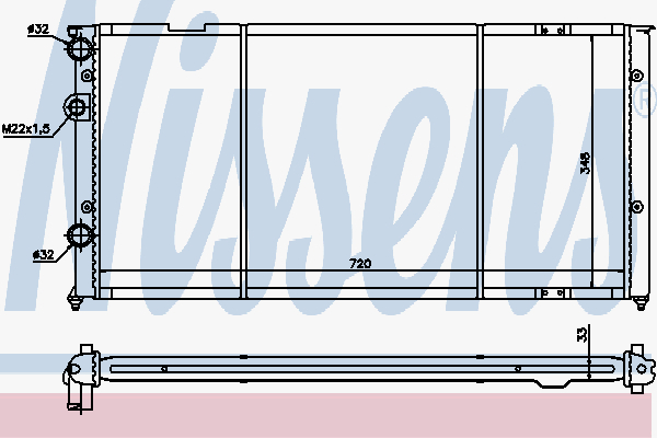 Radiator Vw Passat B3 Vr6 Ac