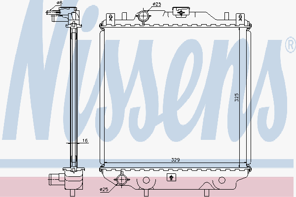 Radiator Suzuki Alto 1,0 95-