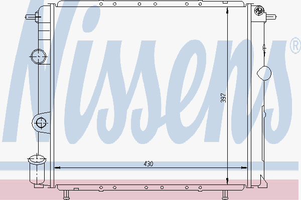 Radiator Renault R19 1,4 Gts