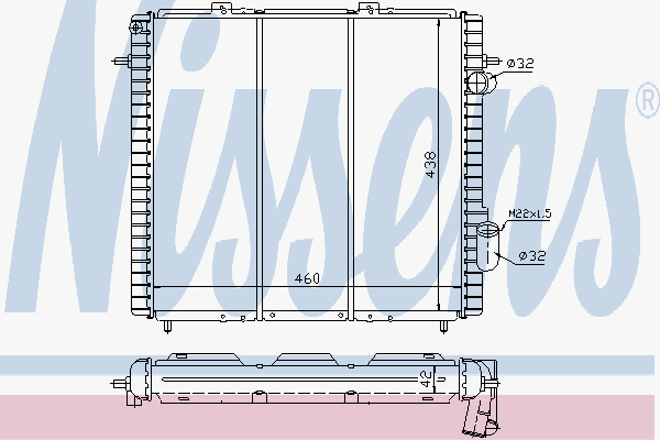 Radiator Renault Express Ii 1,