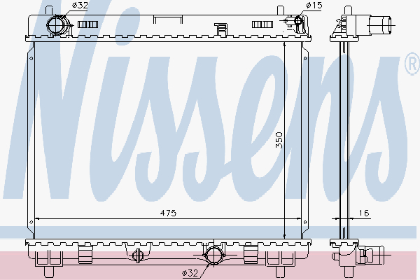 Radiator Toyota Urban Cruiser