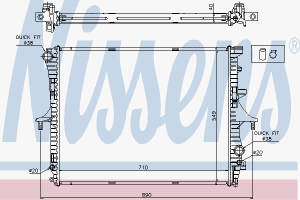 Radiator Vw Touareg 2.5 R5 Tdi