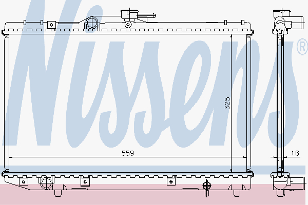 Radiator Toyota Starlet