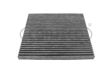 Kupéfilter aktivt kull