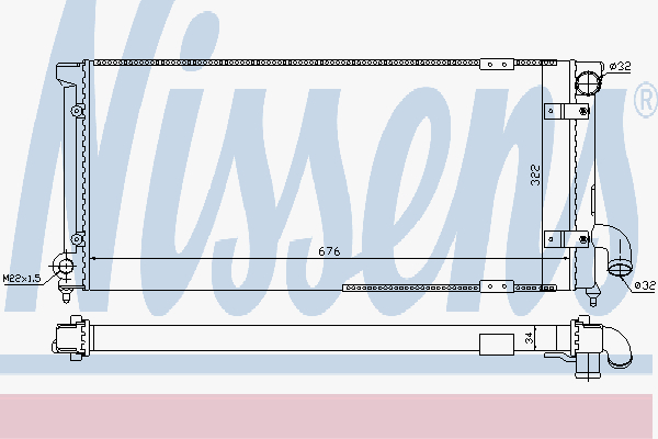 Radiator Seat Toledo Tdi 94-