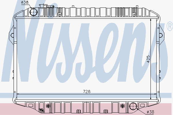 Radiator Toyota Landcruiser 4,