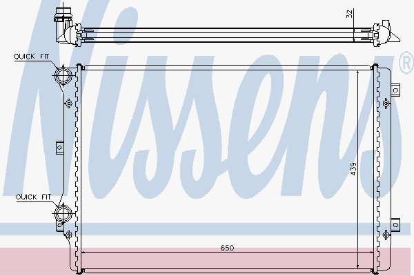 (U) Radiator Vw Golf V