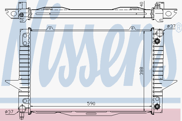 Radiator Volvo 850 Turbo 94-