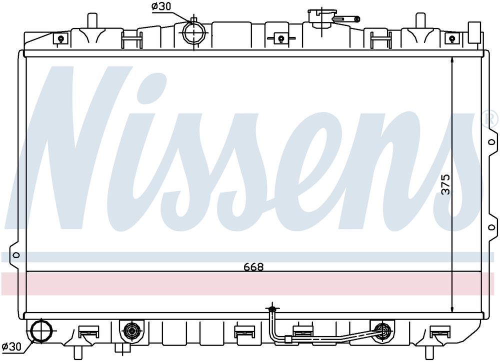 Radiator Kia Cerato 2.0 Aut. 0