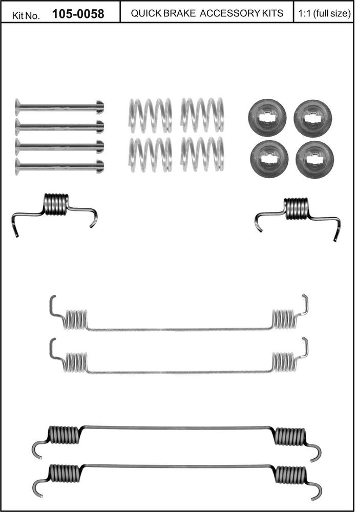 Monteringssett Bremsesko