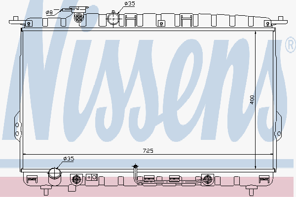 Radiator Hyundai Xg 3,0 Aut.