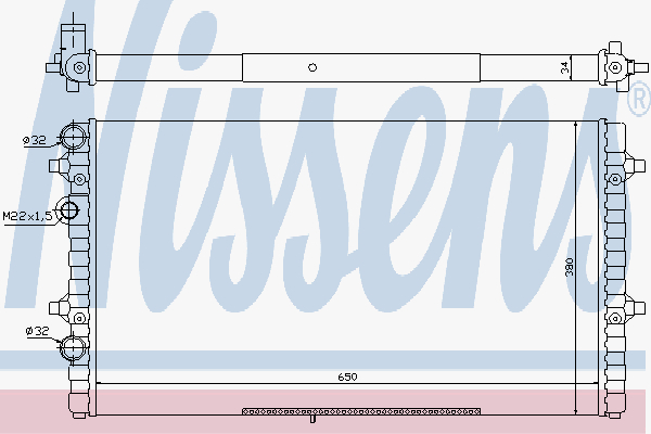 Radiator Seat Ibiza 1,4 99-