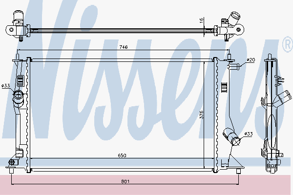 Radiator Mazda 5 05-