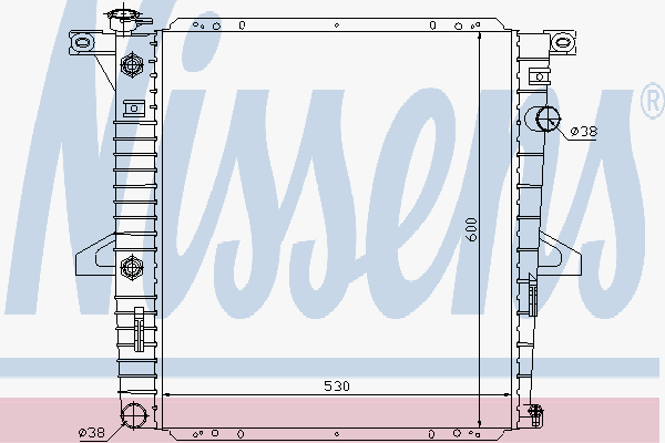 Radiator Ford Explorer 4.0 00-