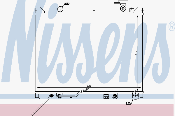 Radiator Kia Sorento 2.5 D 06-