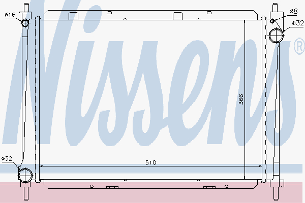 Radiator Nissan Micra 1.5 Dci