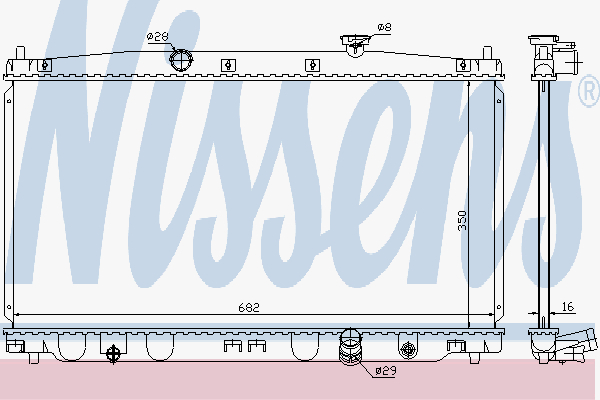Radiator Honda Cr-Z 1.5 Hybrid