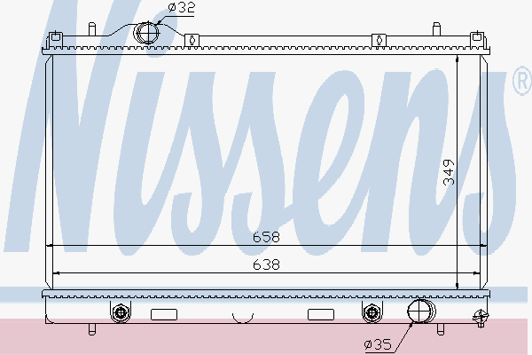 Radiator Chrysler Neon 2.0 00-