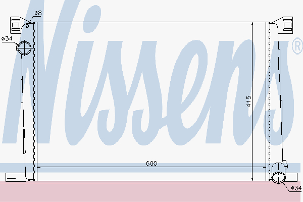 Radiator Mini One-Cooper 1.6