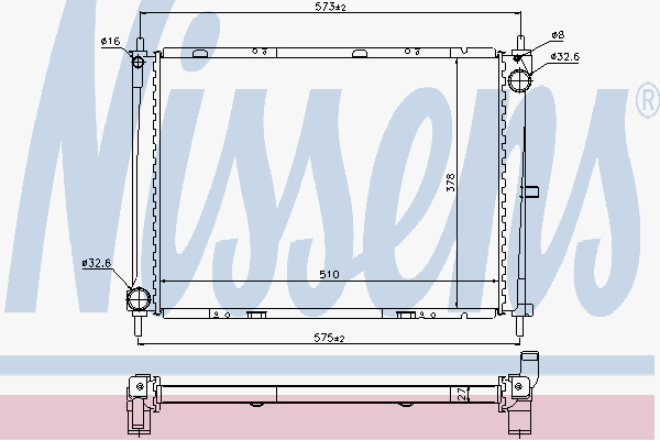 Radiator Nissan Micra 1.5 Dci