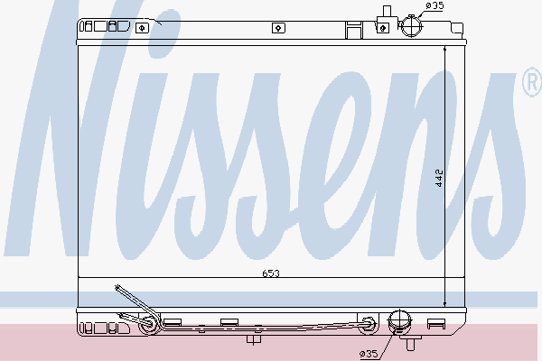 Radiator Kia Carnival D Aut 05