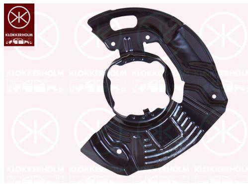 Bremseskjold , Ankerplate