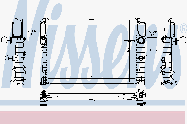 Radiator Mercedes W211 E350 Au