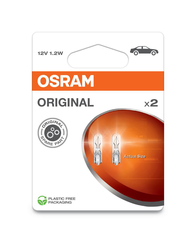 Glödlampa W1.W2 Original Line (2-Pack)