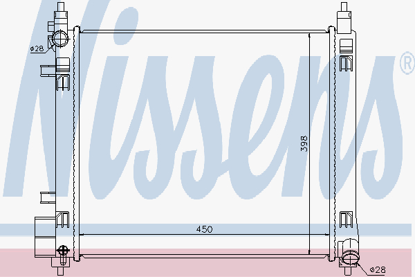 Radiator Nissan Micra 1.2I 1