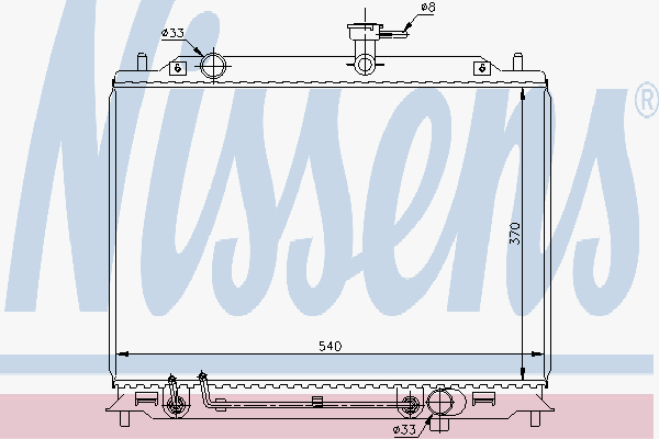 Radiator Hyundai Accent D Aut
