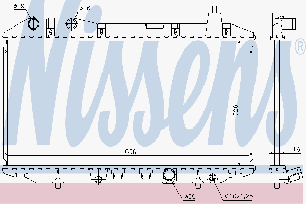 Radiator Honda Civic 1.4 05-