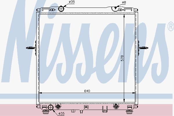 Radiator Kia Sorento 3.5 V6 02