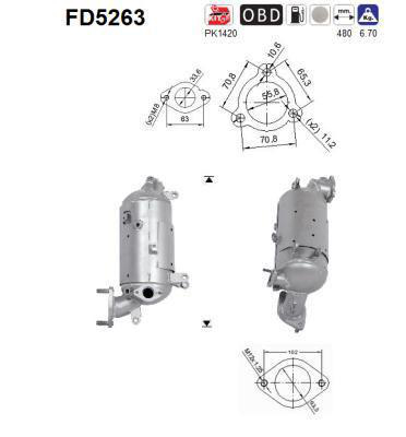 Partikelfilter (DPF)